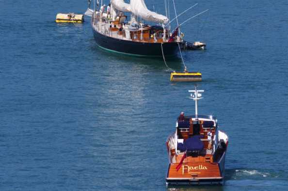 20 July 2020 - 15-27-14

------------------
Superyacht MV Fjaella arrives in Dartmouth